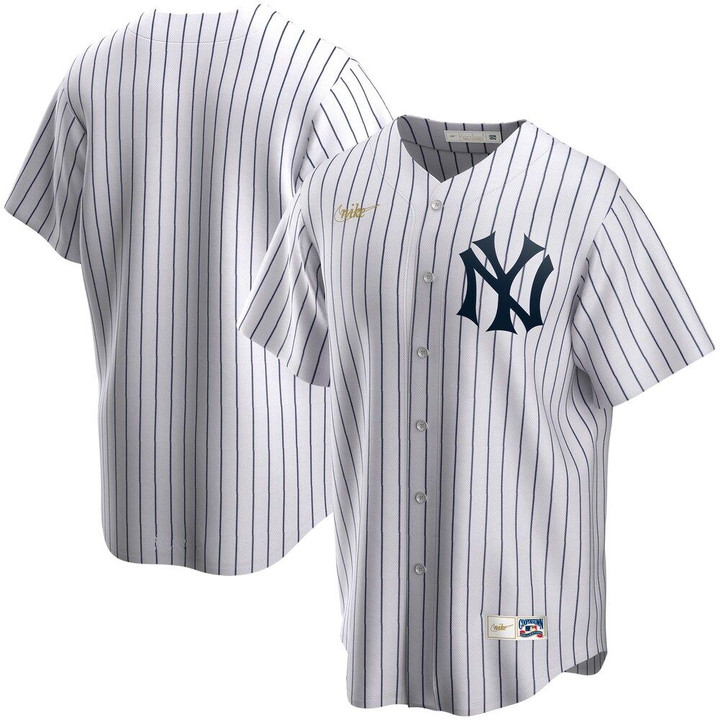 New York Yankees Nike Home Cooperstown Collection Team Jersey - White