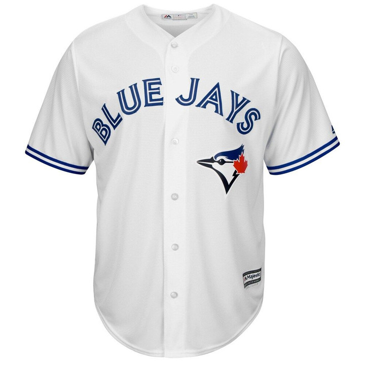 Toronto Blue Jays Majestic Official Cool Base Jersey - White