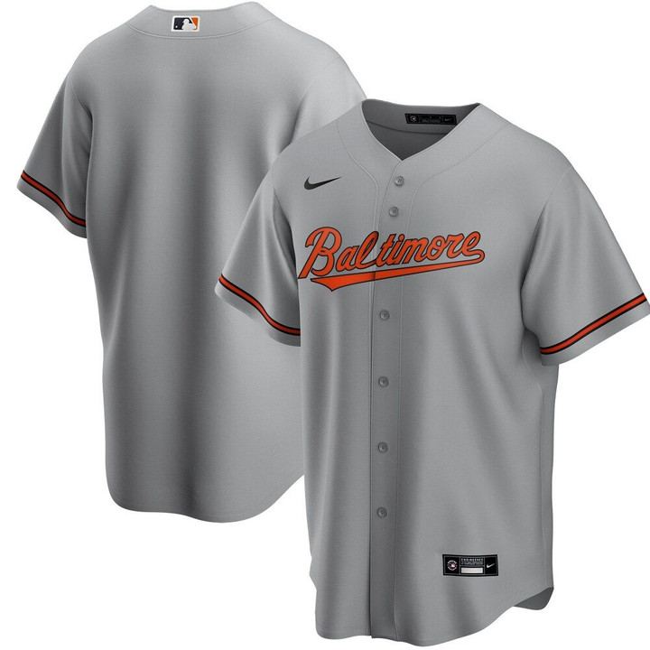 Baltimore Orioles Nike Road 2020 Team Jersey - Gray