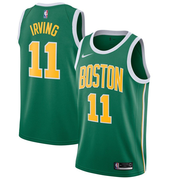 Kyrie Irving Boston Celtics Nike 2018/19 Swingman Jersey Green - Earned Edition