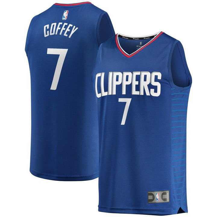 Amir Coffey LA Clippers Fanatics Branded Youth Fast Break Replica Jersey - Icon Edition - Royal