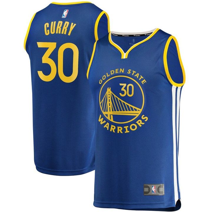 Stephen Curry Golden State Warriors Fanatics Branded Youth Fast Break Replica Player Team Jersey - Icon Edition - Royal