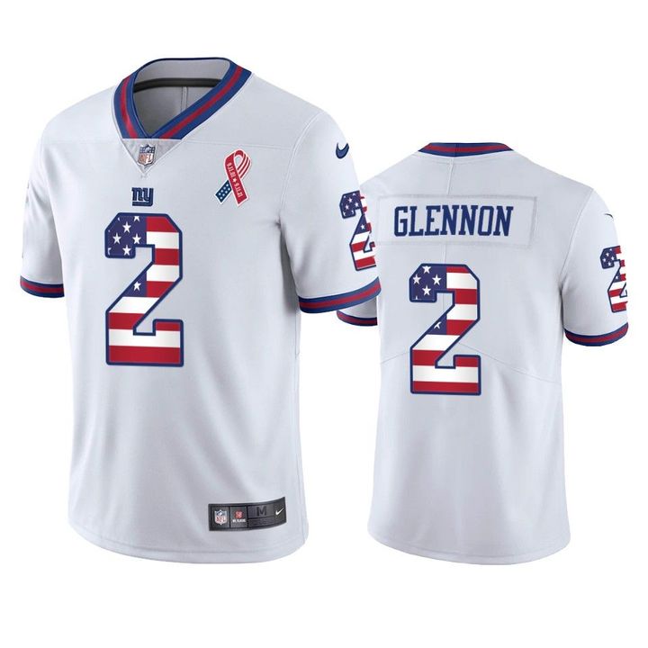 Giants Mike Glennon 9-11 Commemorative White Jersey Men's