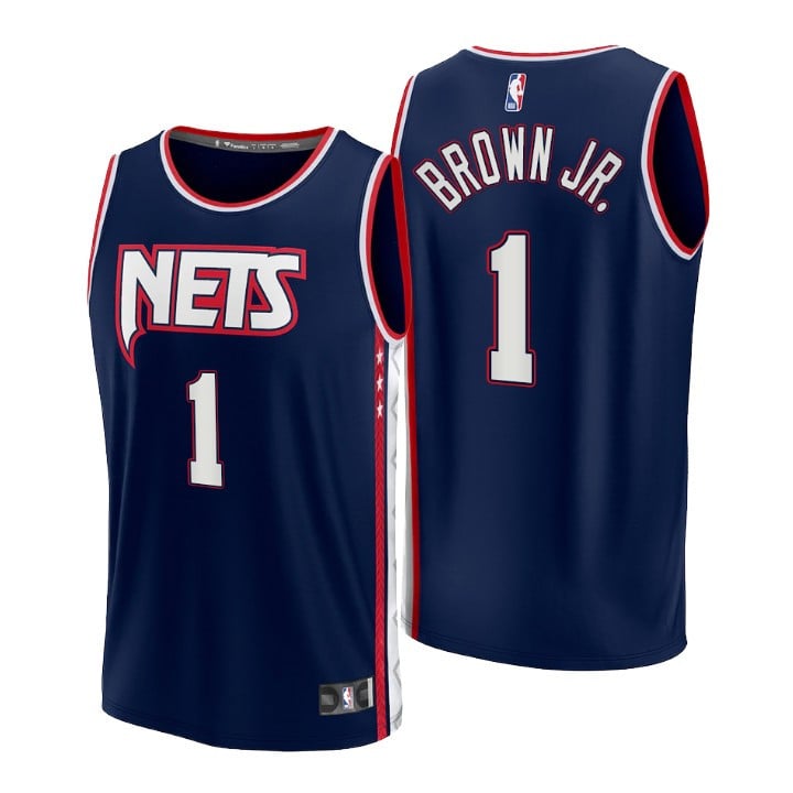 2021-22 Brooklyn Nets Bruce Brown Jr. Replica Jersey City