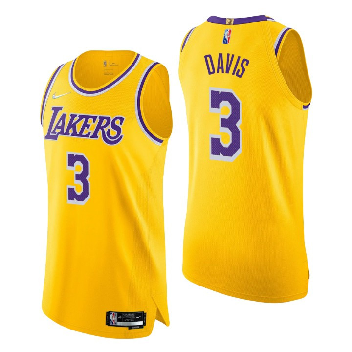 Los Angeles Lakers Anthony Davis 2021-22 75th Anniversary Jersey Icon
