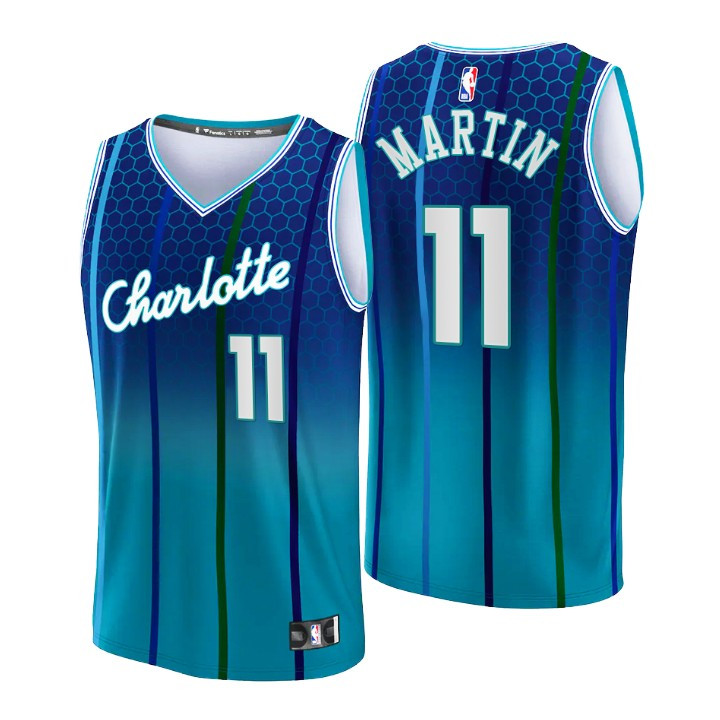 2021-22 Charlotte Hornets Cody Martin Replica Jersey City