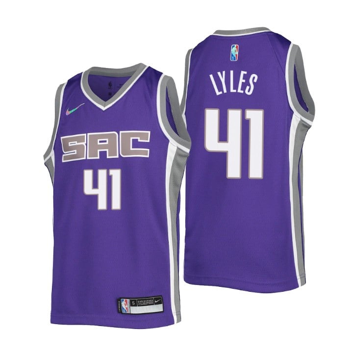 Kings Trey Lyles 75th Anniversary Icon Youth Jersey
