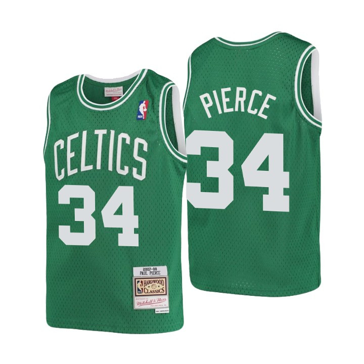 2007-08 Celtics Paul Pierce Hardwood Classics Youth Jersey
