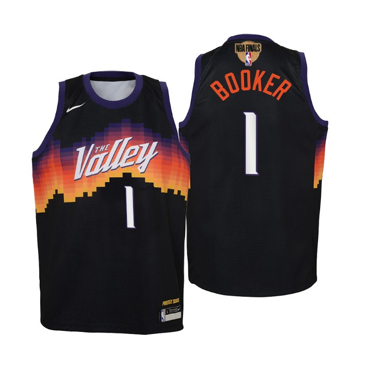 Suns Devin Booker 2021 NBA Finals City Youth Jersey