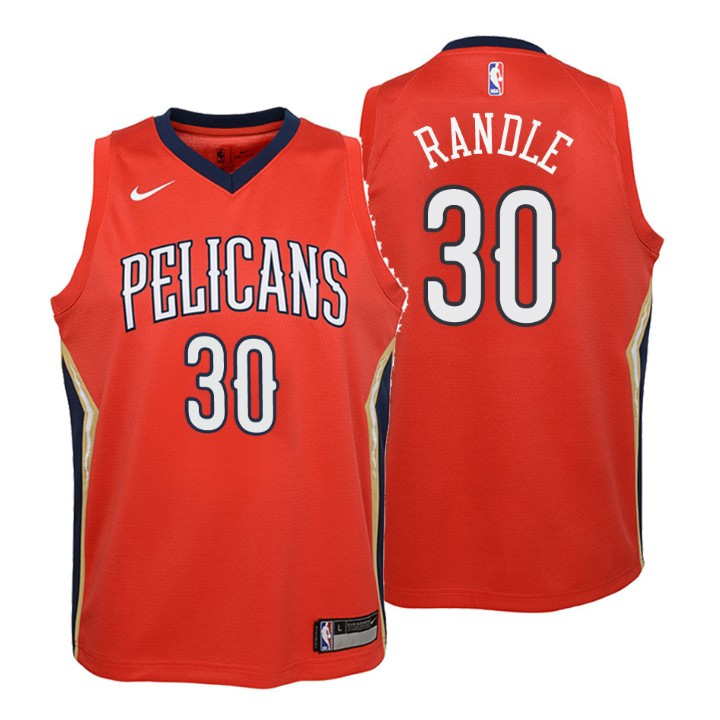 Youth Pelicans Julius Randle Statement Red Jersey