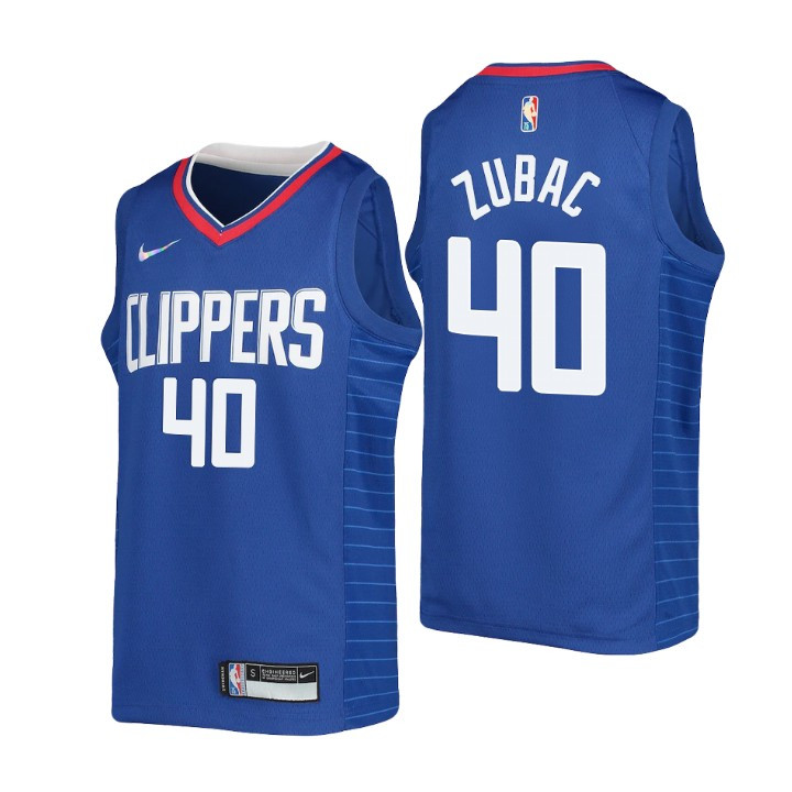 Clippers Ivica Zubac 75th Anniversary Icon Youth Jersey