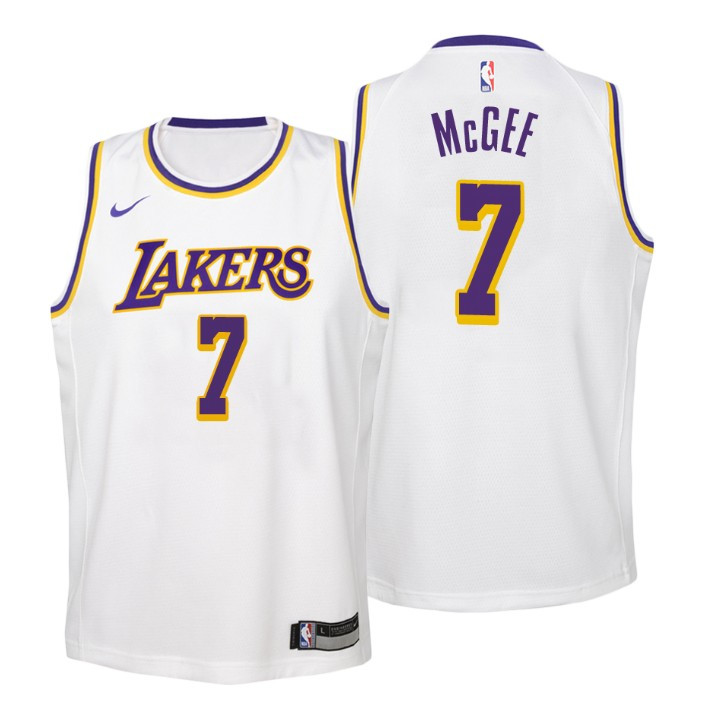 Youth Lakers JaVale McGee Association White Jersey