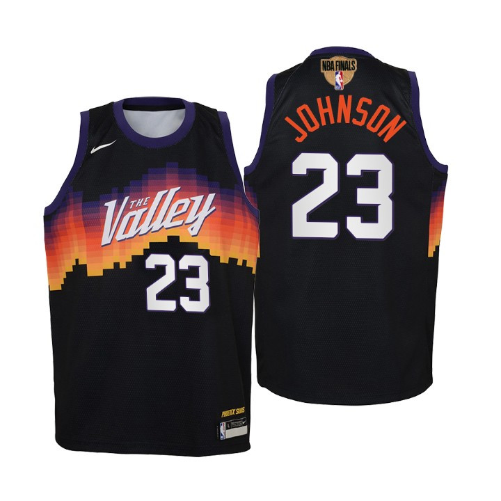 Suns Cameron Johnson 2021 NBA Finals City Youth Jersey