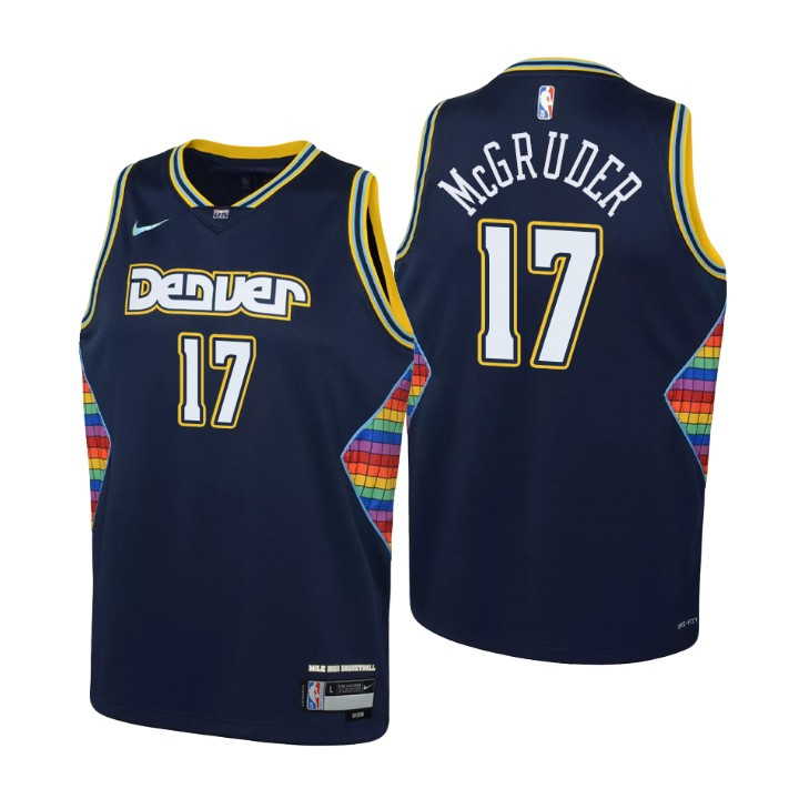 2021-22 Nuggets Rodney McGruder 75th Anniversary City Youth Jersey
