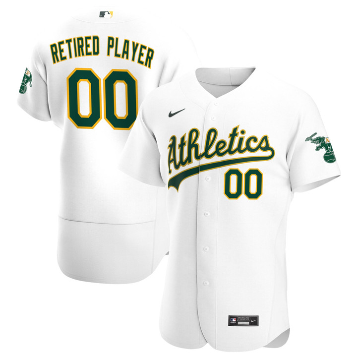 Oakland Athletics Nike Home Pick-A-Player Retired Roster Replica Jersey - White