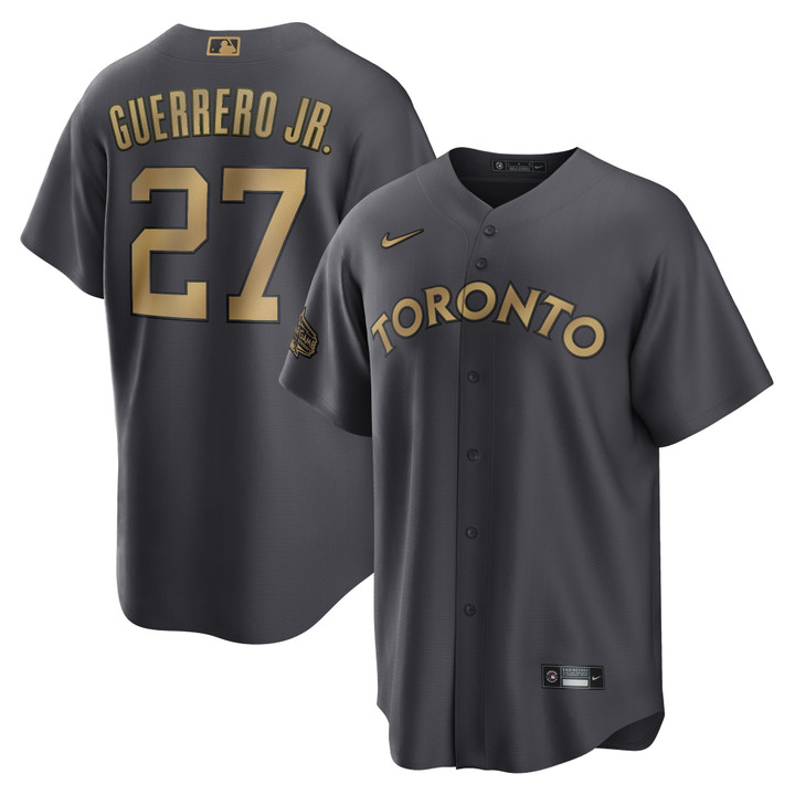 Vladimir Guerrero Jr. Toronto Blue Jays Nike 2022 MLB All-Star Game Replica Player Jersey - Black