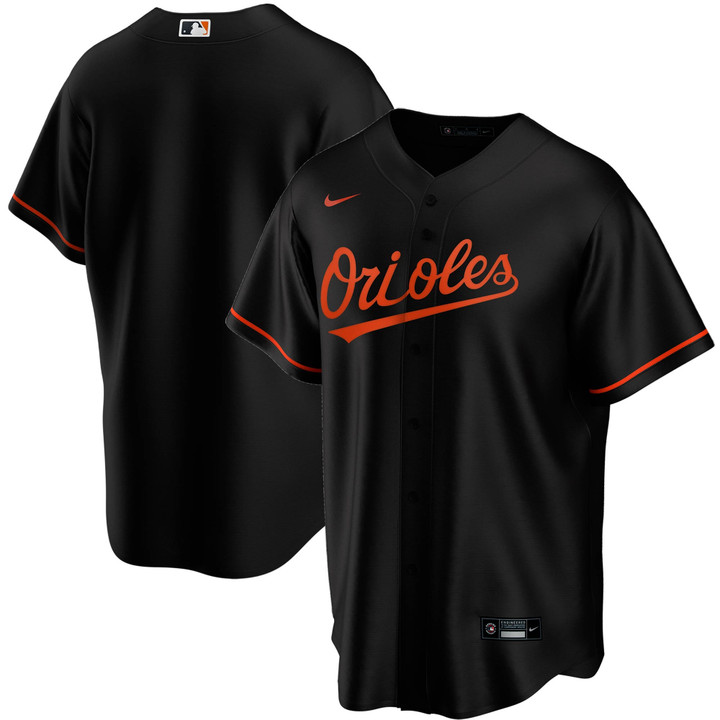 Baltimore Orioles Nike Alternate Replica Team Jersey - Black