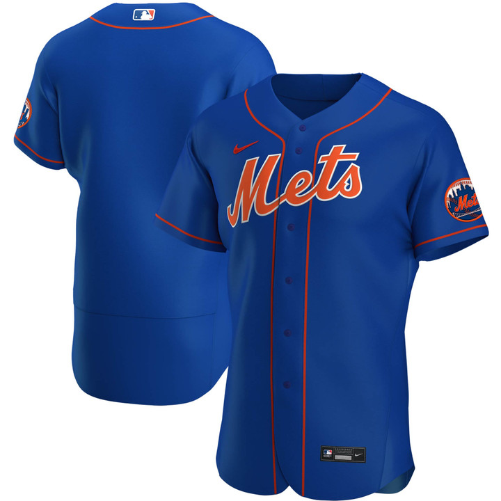 New York Mets Nike Alternate Replica Team Logo Jersey - Royal