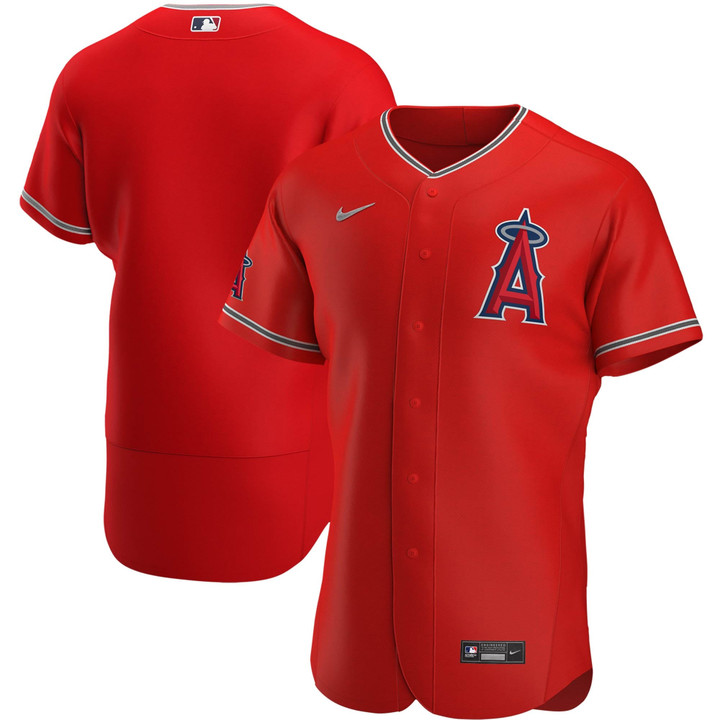 Los Angeles Angels Nike Alternate Replica Team Logo Jersey - Red