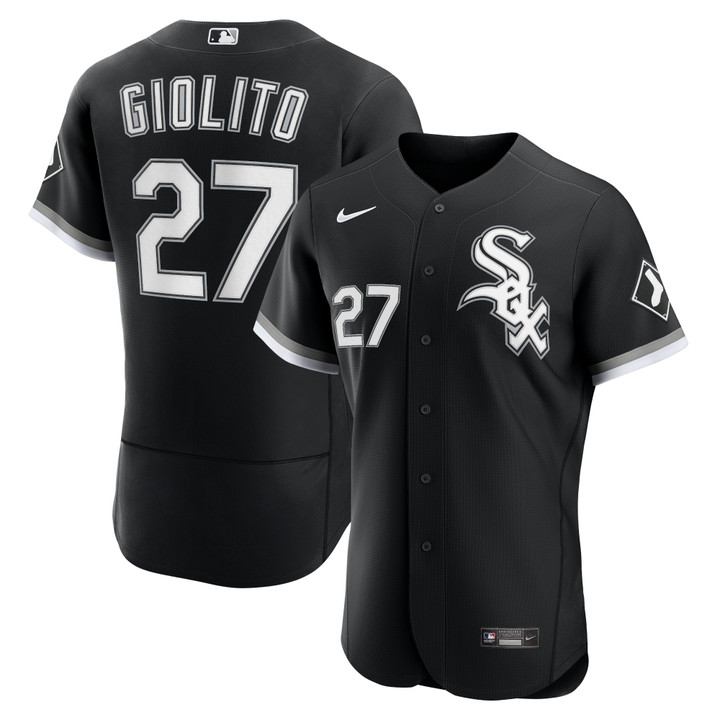 Lucas Giolito Chicago White Sox Nike Alternate Replica Player Jersey - Black