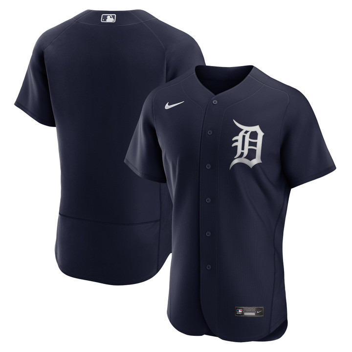 Detroit Tigers Nike Alternate Logo Replica Team Jersey - Navy