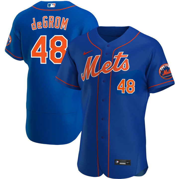 Jacob deGrom New York Mets Nike Alternate Replica Player Jersey - Royal