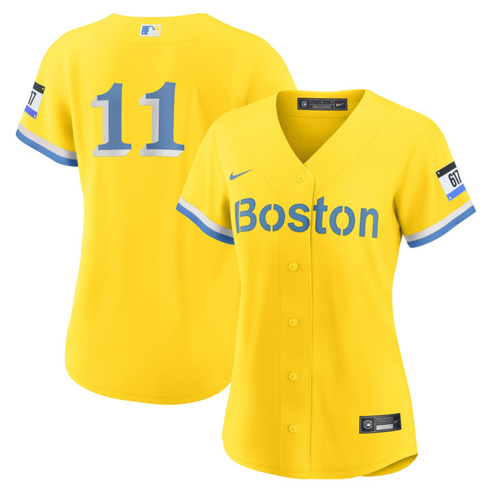 Rafael Devers Boston Red Sox Nike Women's 2021 City Connect Replica Player Jersey - Gold