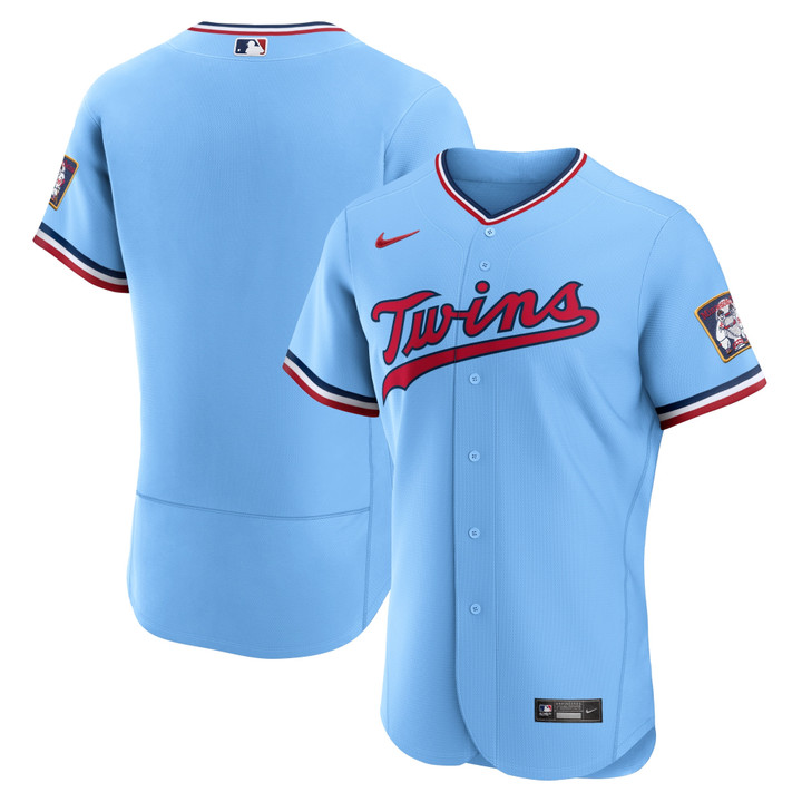 Minnesota Twins Nike Alternate Replica Team Logo Jersey - Light Blue
