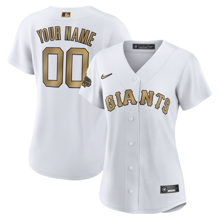 San Francisco Giants Nike Women's 2022 MLB All-Star Game Replica Custom Jersey - White