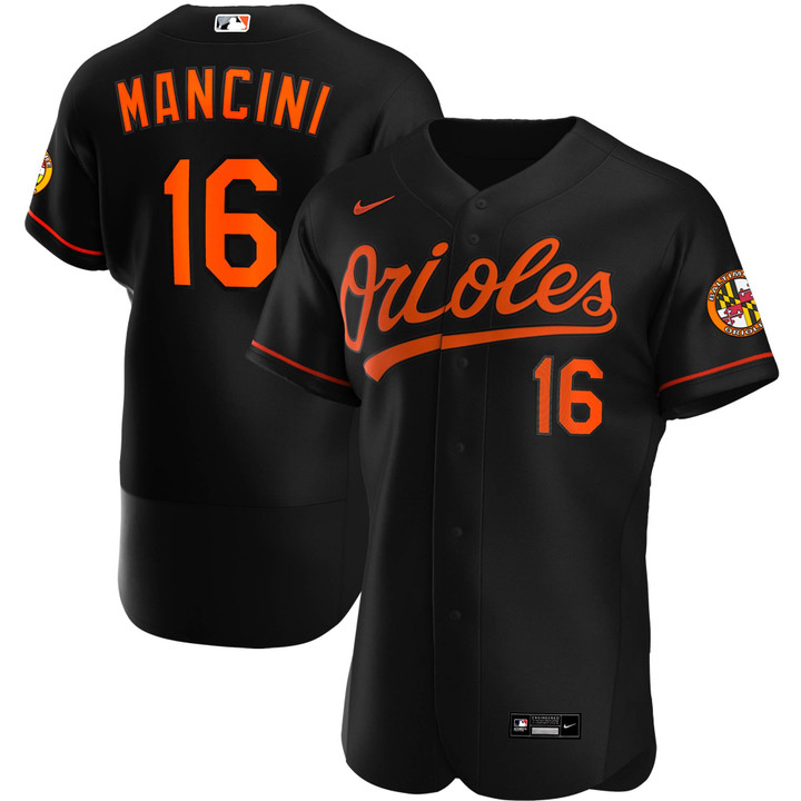 Trey Mancini Baltimore Orioles Nike Alternate Replica Player Jersey - Black