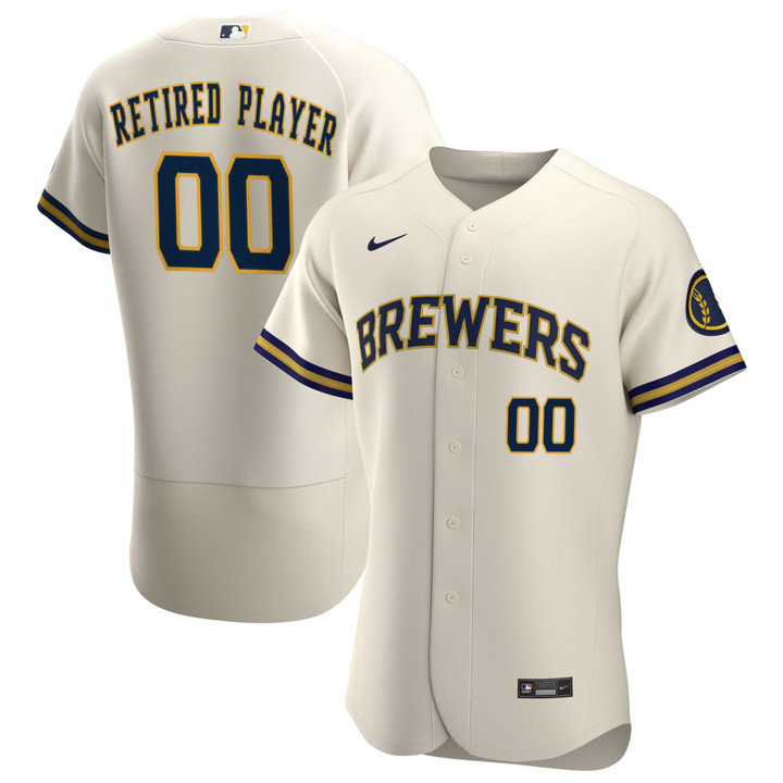 Milwaukee Brewers Nike Home Pick-A-Player Retired Roster Replica Jersey - Cream