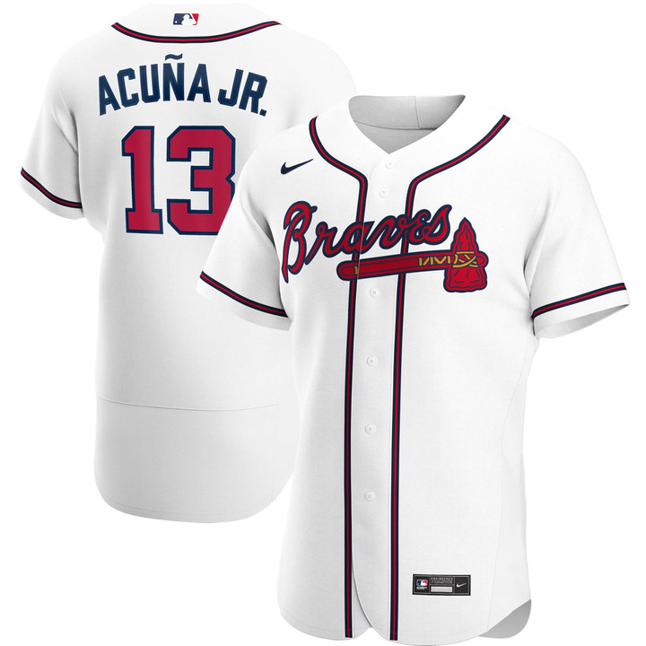Ronald Acuna Jr. Atlanta Braves Nike Home Replica Player Jersey - White