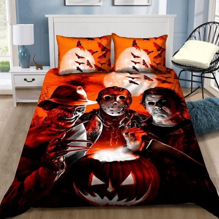 Halloween Duvet Quilt Bedding Set