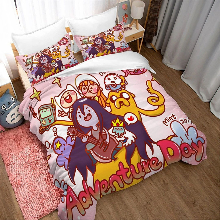Adventure Time 2 Duvet Quilt Bedding Set