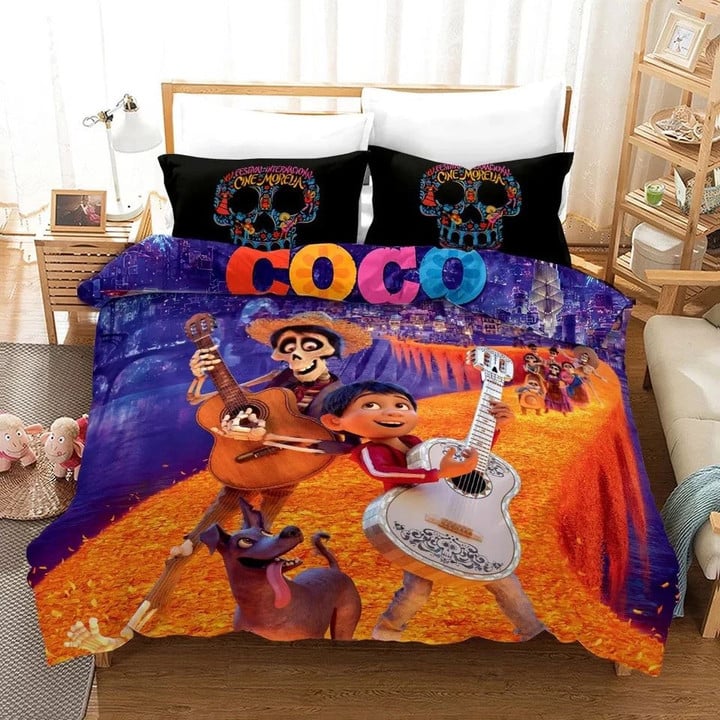 Movie Coco Duvet Quilt Bedding Set
