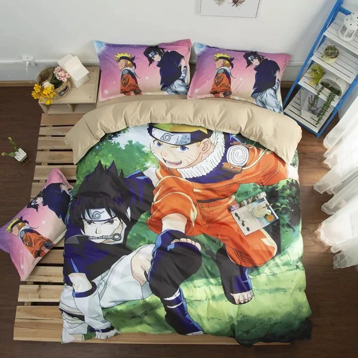 Naruto Uzumaki Naruto Duvet Quilt Bedding Set