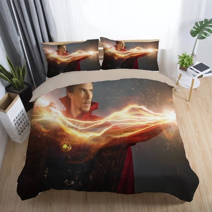 Doctor Strange Marvel Superhero Duvet Quilt Bedding Set