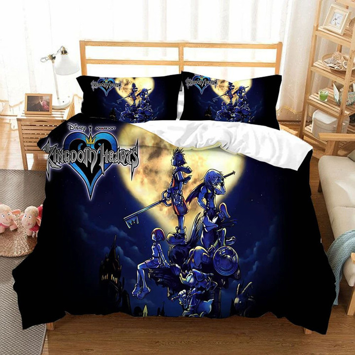 Kingdom Hearts 14 Duvet Quilt Bedding Set
