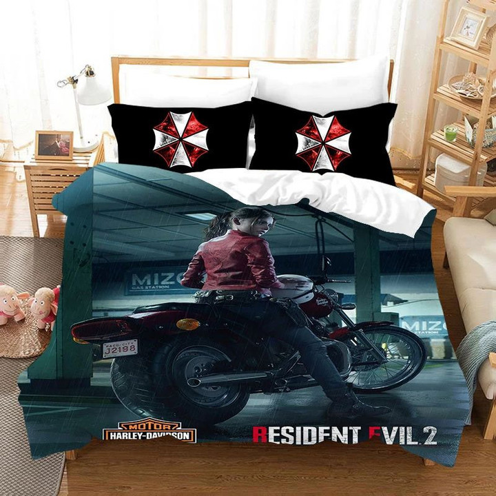 Resident Evil 16 Duvet Quilt Bedding Set