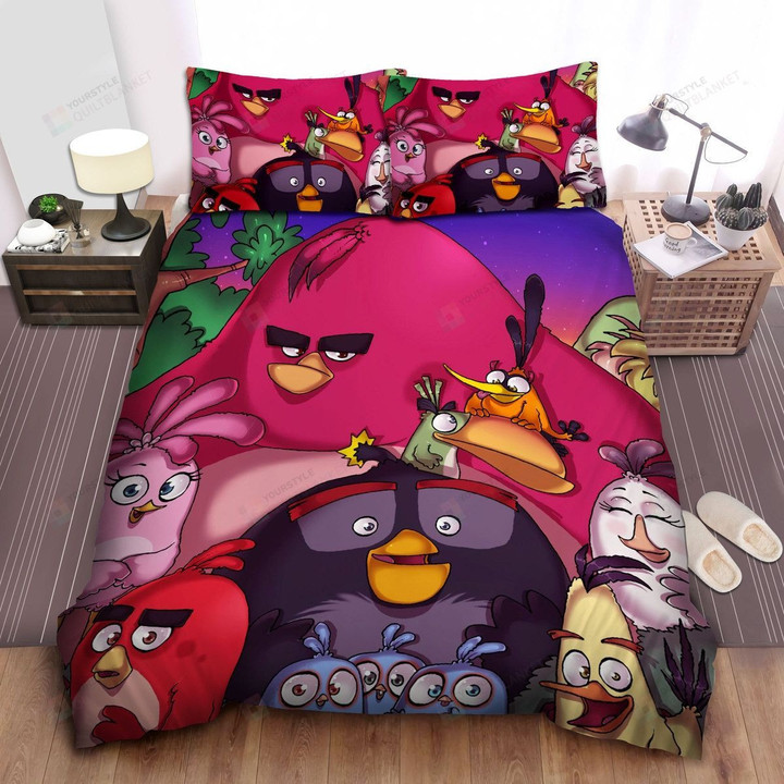 Angry Birds, Big Terence Bed Sheets Spread Comforter Duvet Cover Bedding Sets