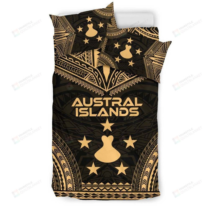 Austral Islands Polynesian Chief Cotton Bed Sheets Spread Comforter Duvet Cover Bedding Sets