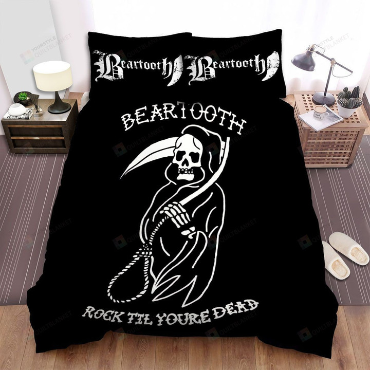 Beartooth Band Rock Til You're Dead Bed Sheets Spread Comforter Duvet Cover Bedding Sets