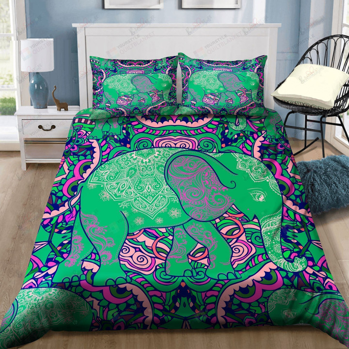 Beautiful Elephant Hippie Bed Sheets Duvet Cover Bedding Set Great Gifts For Birthday Christmas Thanksgiving