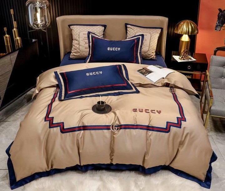 Luxury Gc Gucci Type 56 Bedding Sets Duvet Cover Luxury Brand Bedroom Sets