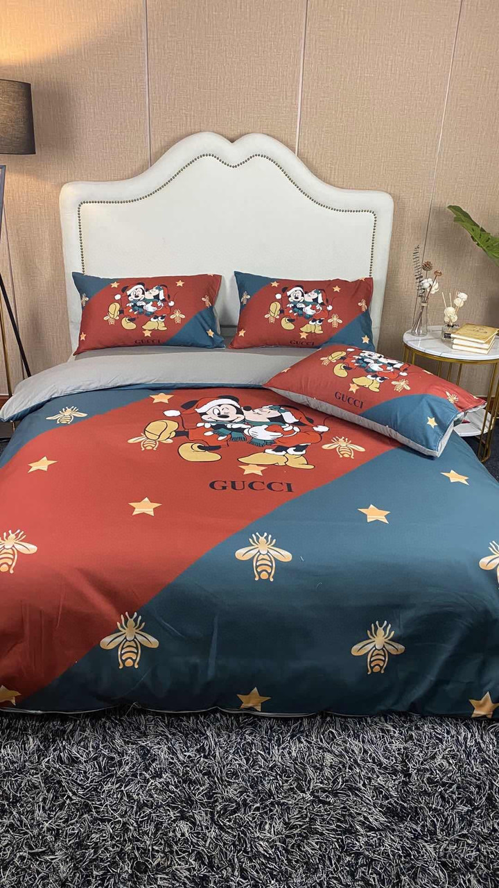 Luxury Gc Gucci Type 184 Bedding Sets Duvet Cover Luxury Brand Bedroom Sets