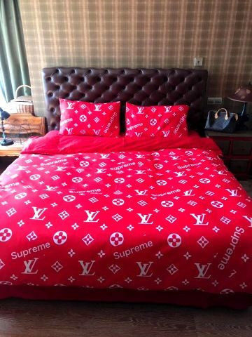 Lv Type 141 Bedding Sets Duvet Cover Lv Bedroom Sets Luxury Brand Bedding