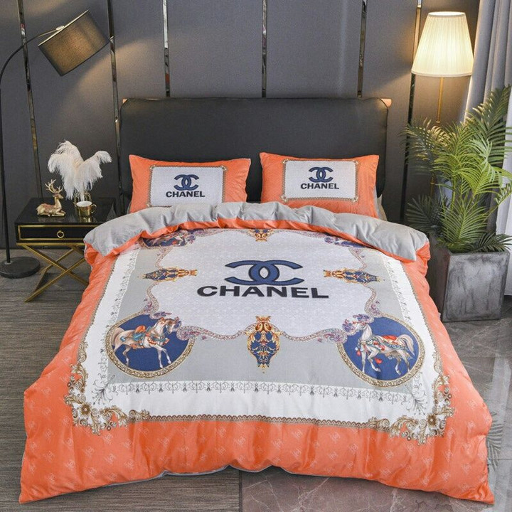Luxury Cn Chanel Type 37 Bedding Sets Duvet Cover Luxury Brand Bedroom Sets