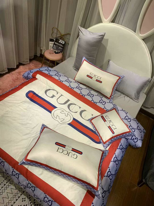 Luxury Gc Gucci Type 75 Bedding Sets Duvet Cover Luxury Brand Bedroom Sets