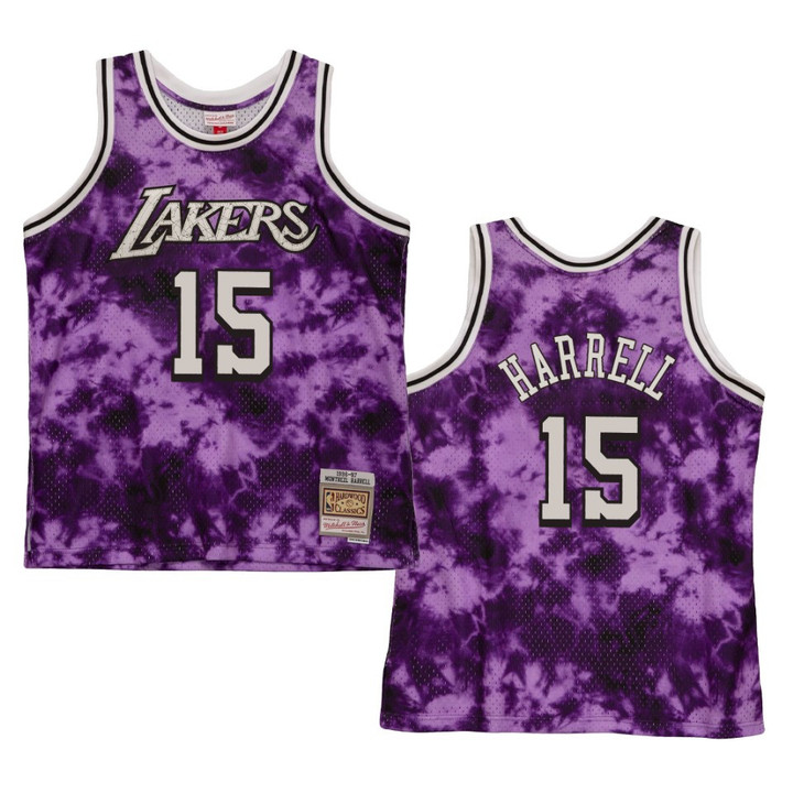 Montrezl Harrell Los Angeles Lakers Galaxy Jersey Hardwood Classics Purple