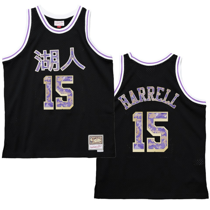 Los Angeles Lakers Montrezl Harrell 2021 Lunar New Year OX HWC Jersey Black